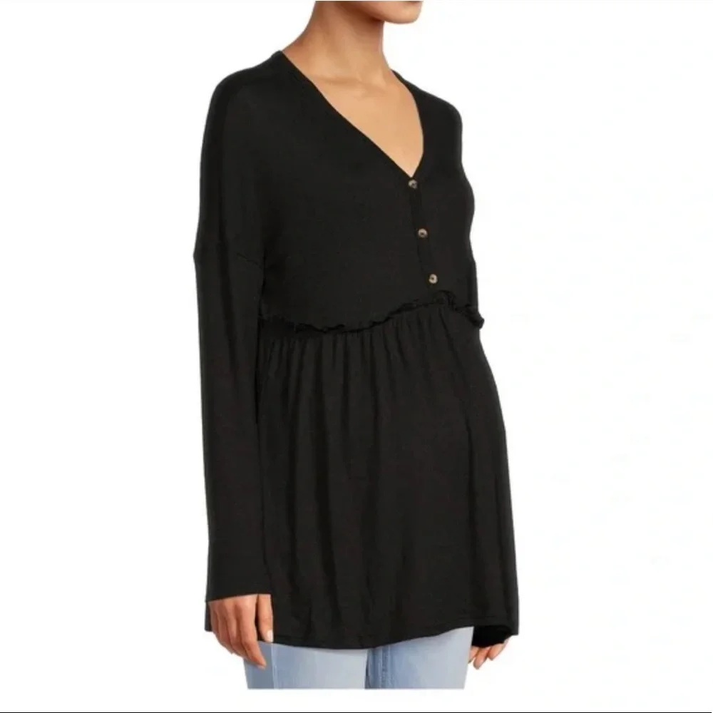 Maternity Babydoll Top for Women - Picture 1 of 6